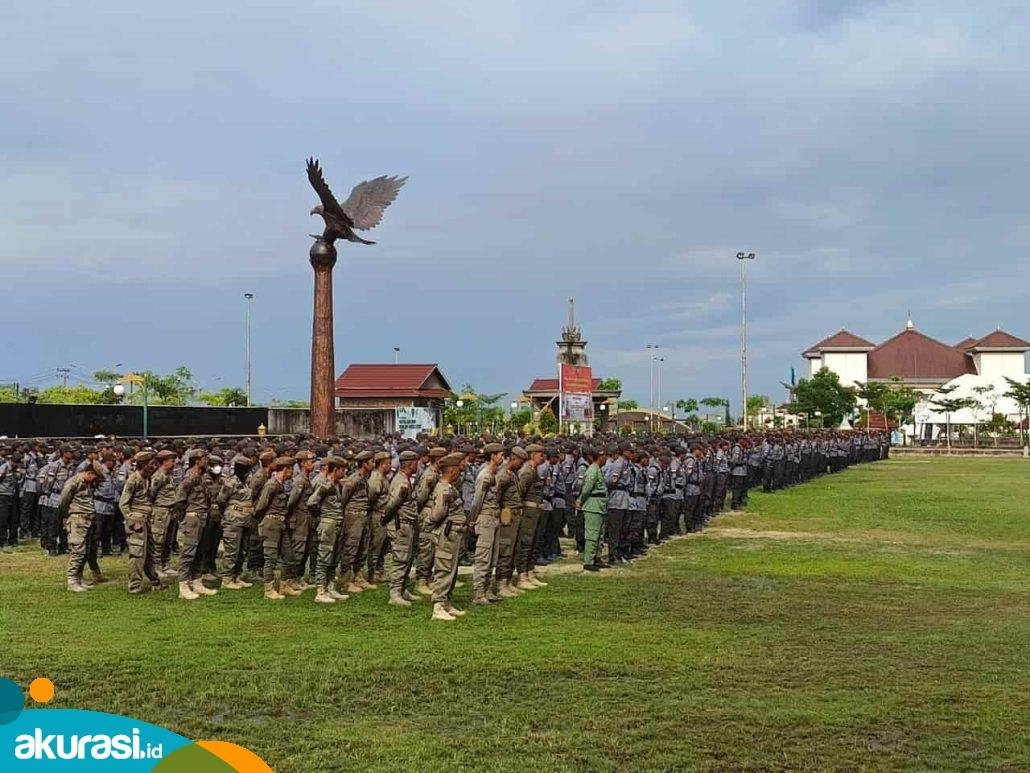 Pengamanan Pemilu di PPU, 1084 Personel Satlinmas Bakal Dikerahkan