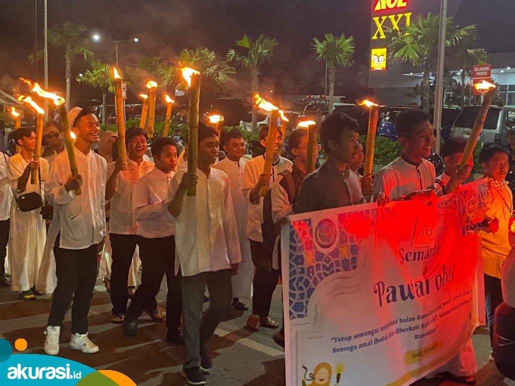 Pawai Obor, Tradisi Warga Bontang Sambut Ramadhan