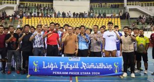 Pj Bupati PPU Buka Turnamen Liga Futsal Ramadan Cup 2024