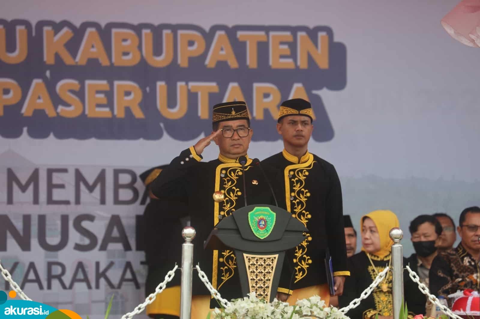 Pj Gubernur Kaltim Akmal Malik Pimpin Upacara HUT ke-22 PPU