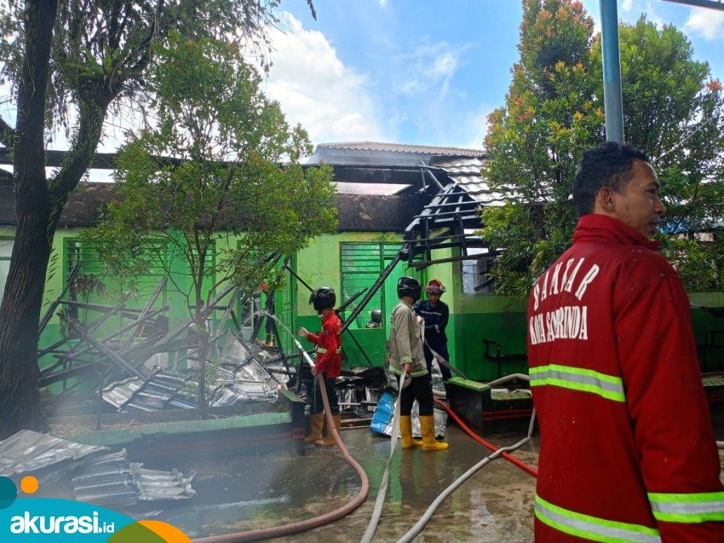 Si Jago Merah Mengamuk di Perumahan Guru Samarinda, 2 Rumah dan 20 Kelas Ludes Terbakar