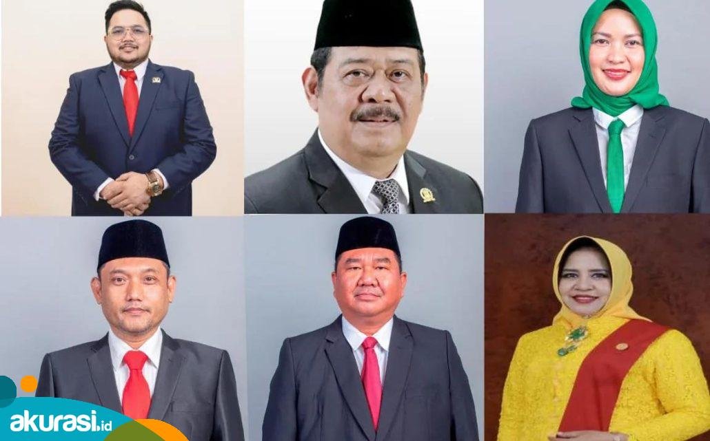 Enam Caleg DPRD Kaltim peraih suara terbanyak di masing-masing dapil. (Istimewa)