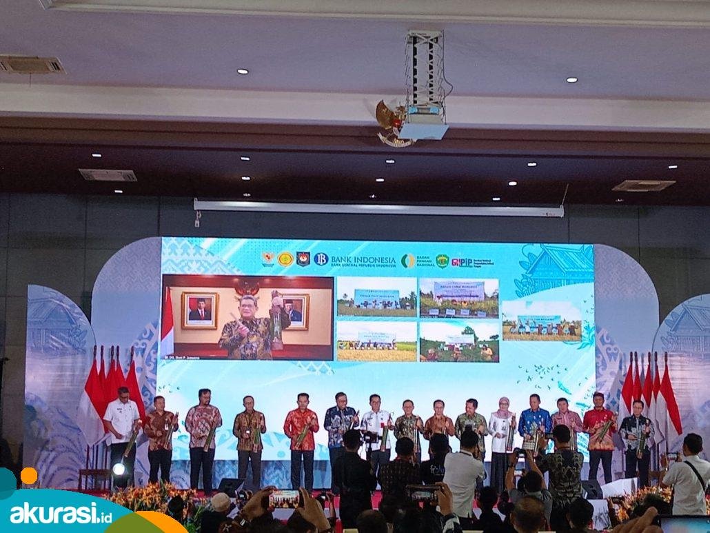 Situasi GNPIP 2024 di Gedung Odah Etam, Kompleks Kantor Gubernur Kaltim. (Yasinta Erikania Daniartie/Akurasi.id)