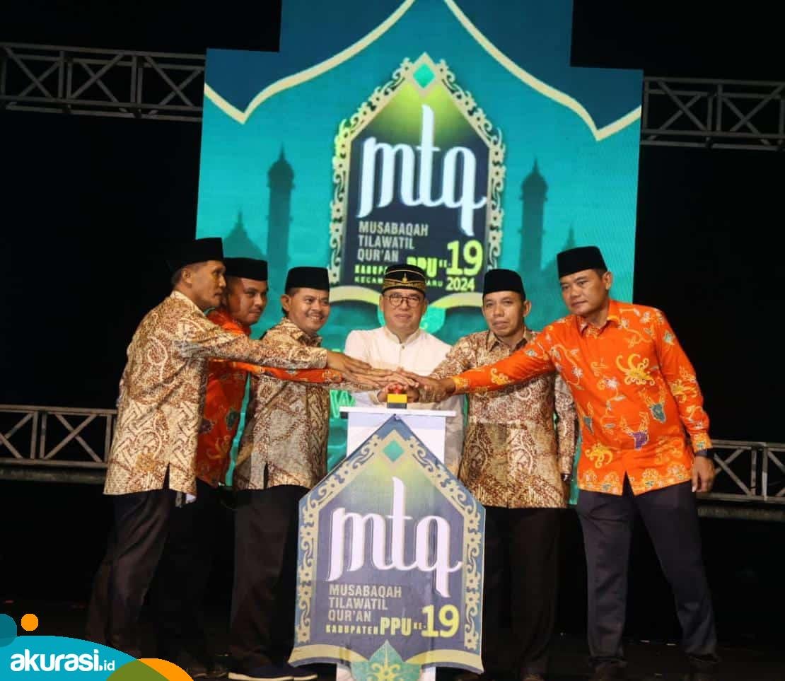 Buka MTQ ke-19 Tingkat PPU, Makmur Marbun Bagikan Puluhan Doorprize