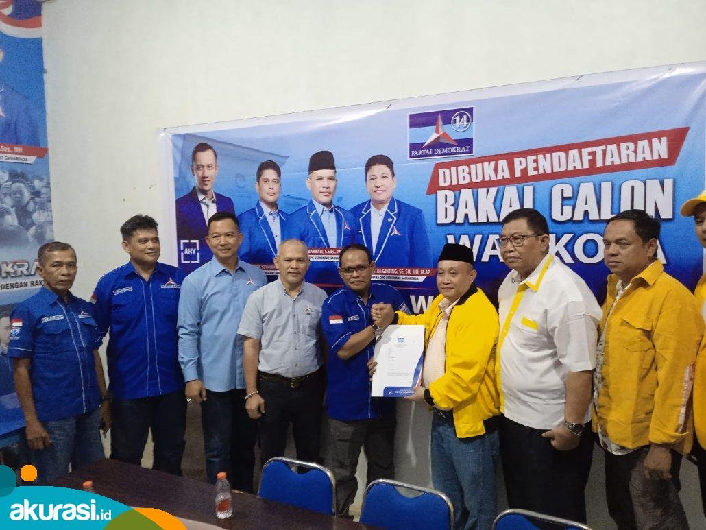 DPC Golkar - Demokrat Komitmen Berkoalisi di Pilwali Samarinda