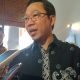 Budi Widihartanto, Kepala Perwakilan Bank Indonesia (BI) Provinsi Kaltim, ketika diwawancarai awak media terkait Gerakan Pangan Murah. (Yasinta Erikania Daniartie/Akurasi.id)