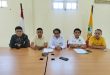 Konferensi pers DPD II Partai Golkar Bontang terkait pembukaan penjaringan Bacalon Wakil Walikota Bontang. (Dwi kurniawan nugroho/akurasi.id)