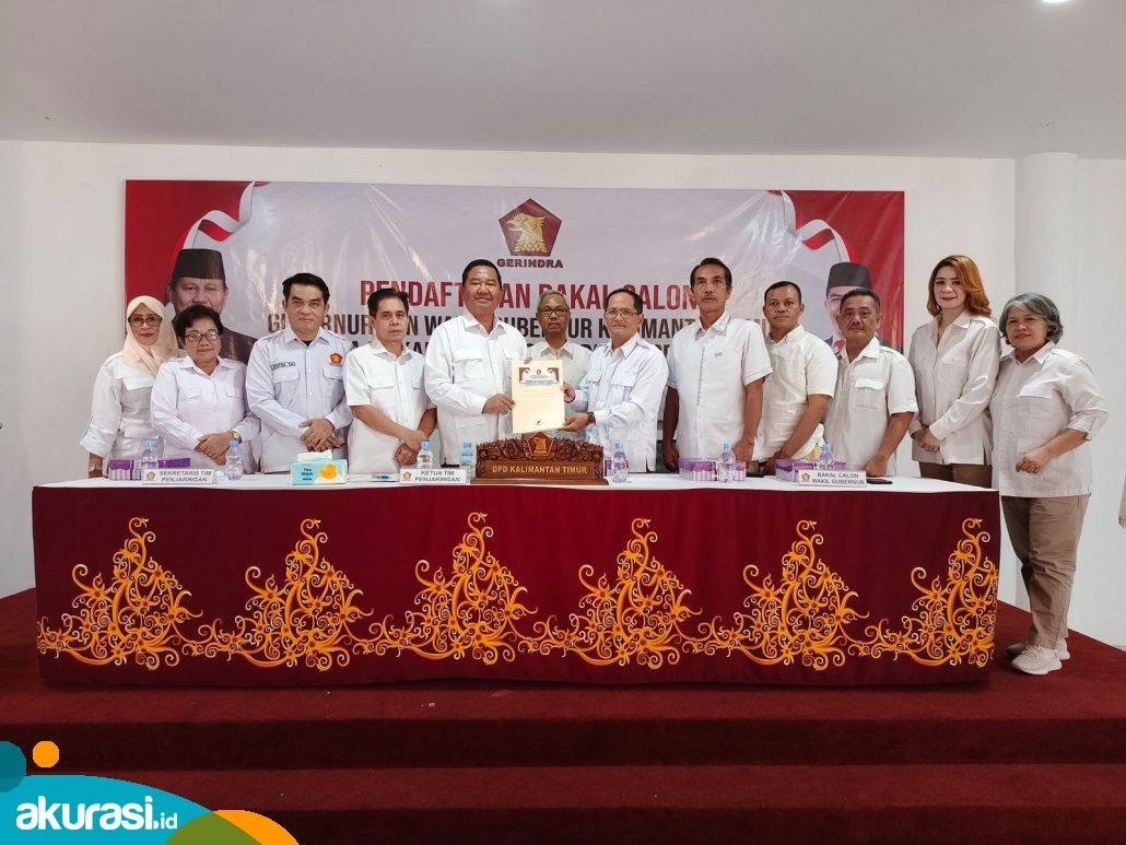 Bupati Mahulu Bonifasius Ikut Berburu Pencalonan Gubernur Kaltim Lewat Partai Gerindra