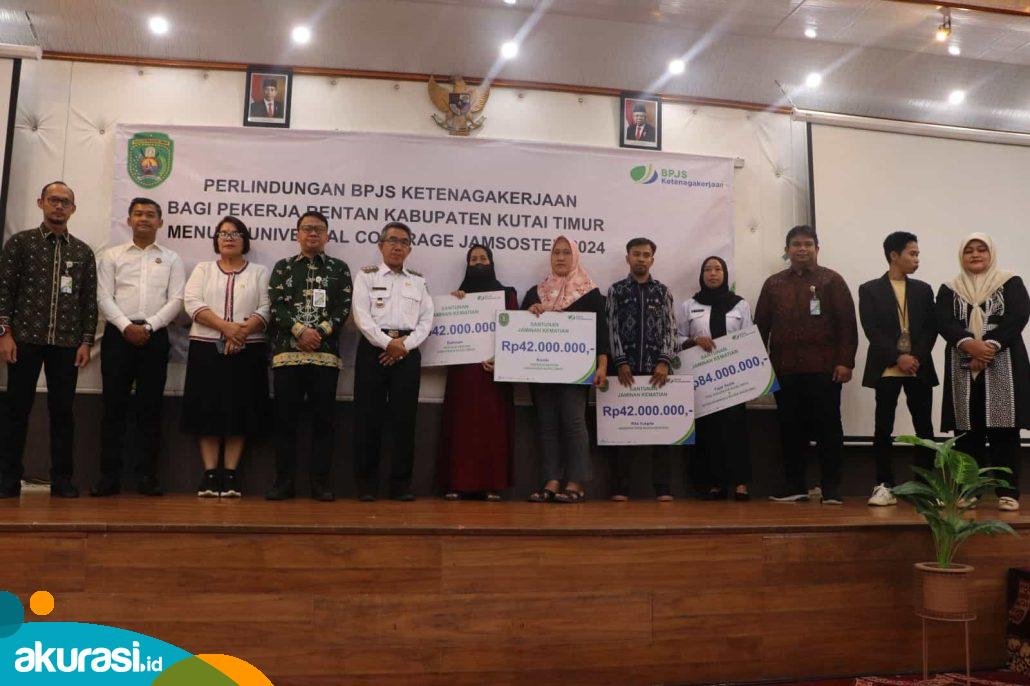 Pemkab Kutim Daftarkan 14.500 Pekerja Rentan Jadi Peserta BPJS Ketenagakerjaan