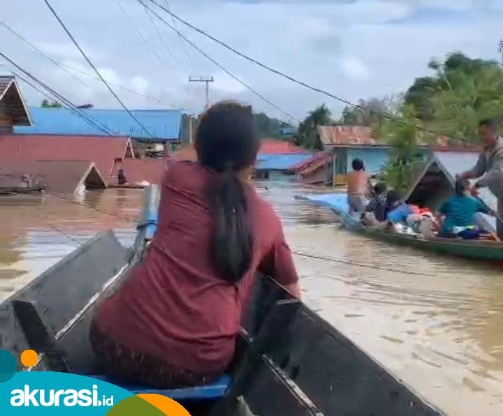 Pengungsi Korban Banjir Mahulu Belum Dapat Bantuan, Dinsos Siapkan Ribuan Paket Sembako