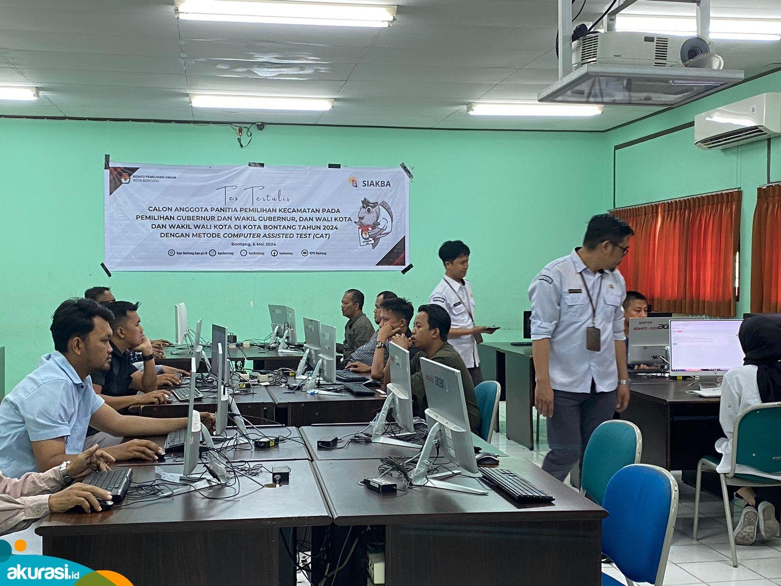 61 Peserta PPK di Bontang Mengikuti Tes Berbasis Komputer