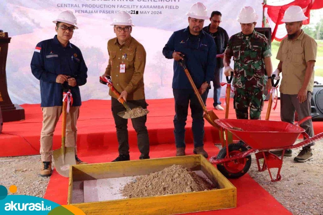 Pj Bupati PPU Groundbreaking PT Indosino di Buluminung