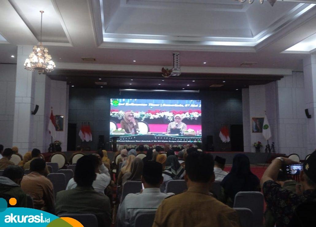 Rapat koordinasi persiapan Musabaqah Tilawatil Qur'an XXX tingkat nasional di Kaltim. (Yasinta Erikania Daniartie/Akurasi.id)