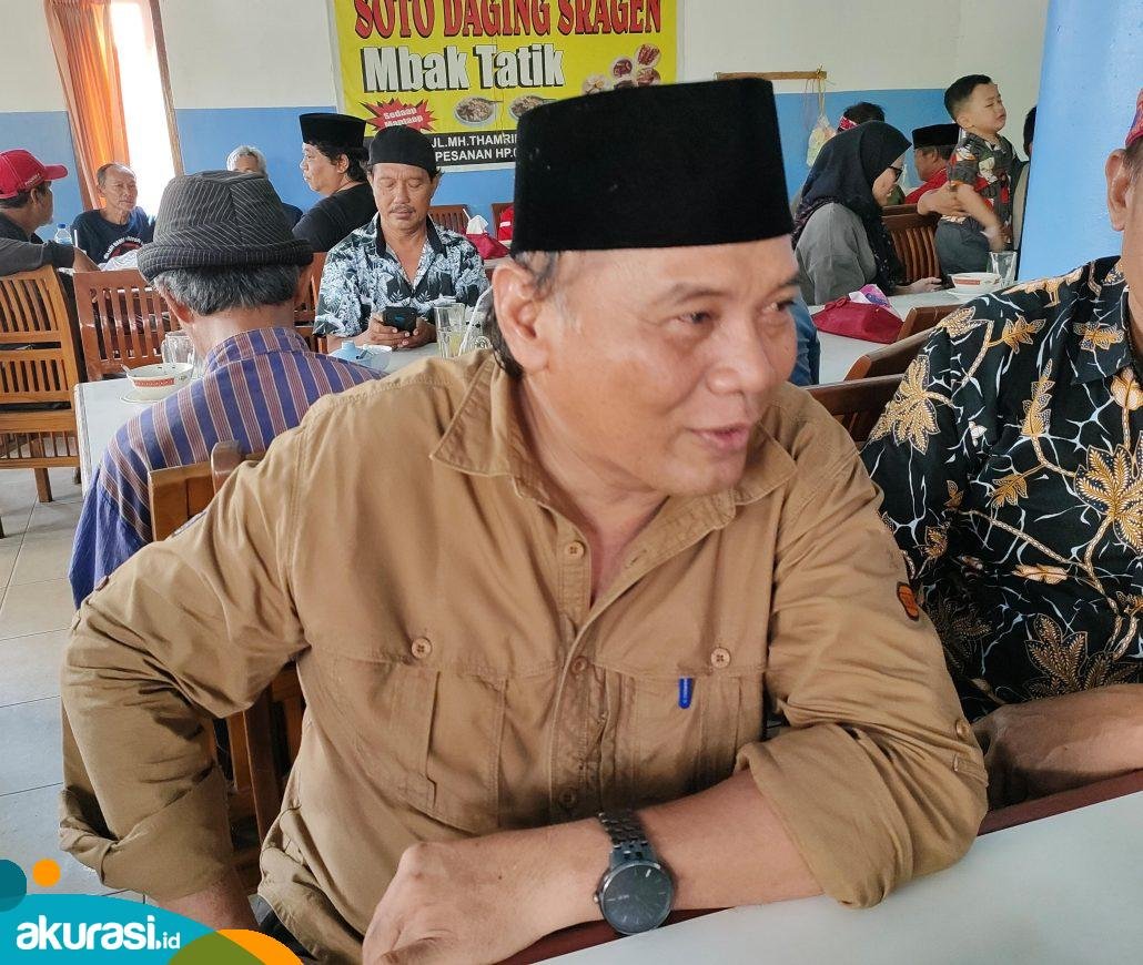 Sigit Alfian saat diwawancarai. (Dwi Kurniawan Nugroho/akurasi.id)