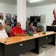 Kedatangan Udin Mulyono ke KPU untuk wakili Basri Rase-Chusnul Dihin. (Nuraini/Akurasi.id)