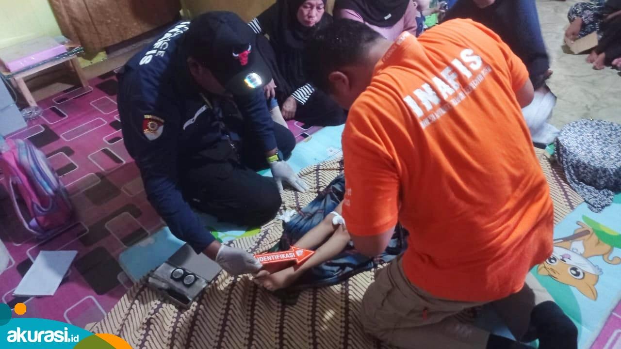 Bocah ditemukan warga tenggelam di Tanjung Laut Indah (Dok. Polres Bontang)