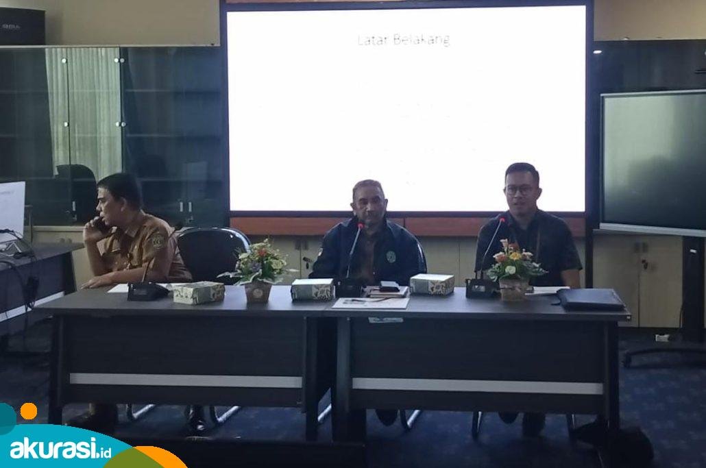 Konferensi pers dalam rangka hakornas Hari Kearsipan Nasional ke -53 Tahun 2024. (Yasinta Erikania Daniartie/Akurasi.id)