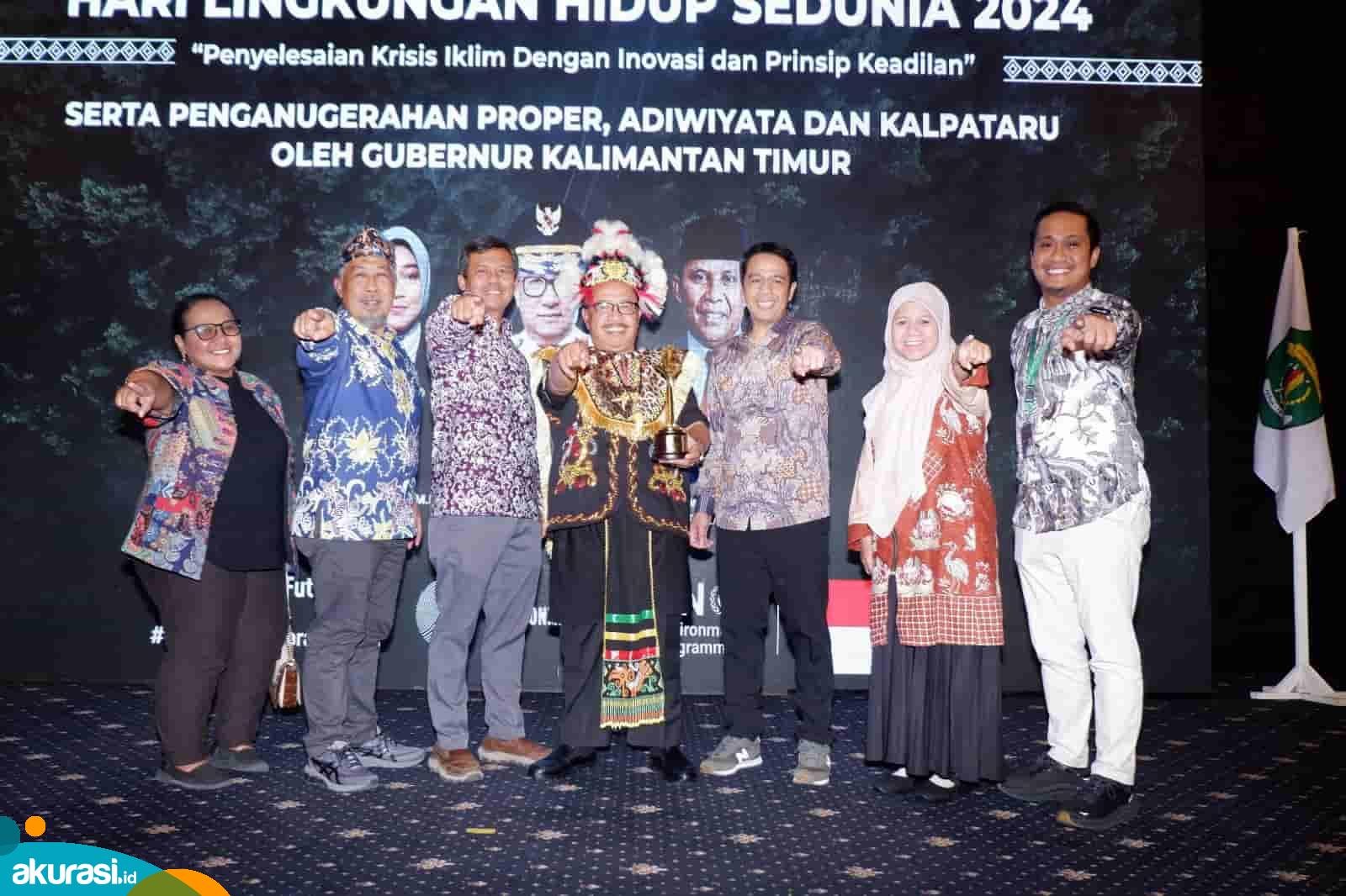 Hari Lingkungan Hidup Sedunia, Pupuk Kaltim Pertahankan Properda Emas ke-9 dari Pemprov Kaltim