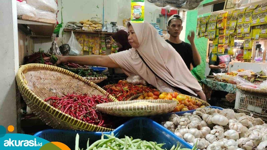 Jelang Iduladha, Harga Cabai dan Daun Bawang di Pasar Tamrin Bontang Tembus Rp80 Ribu per Kilogram