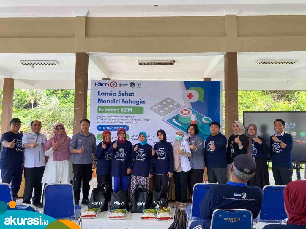 PT KDM Peduli Kesehatan Lansia Melalui Program Lahan Basah