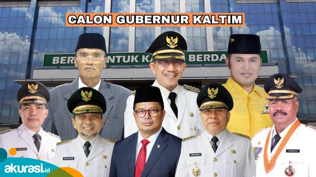 Pilgub Kaltim: Elektabilitas Isran Noor dan Rudy Mas’ud Bersaing Ketat di Pucuk