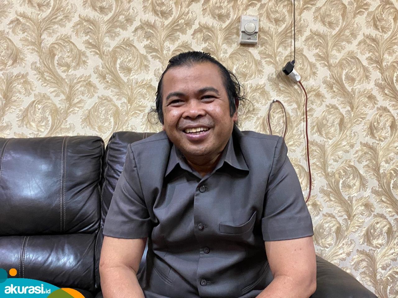 Agus Haris Wakil Ketua DPRD Kota Bontang. Agus Haris turut menanggapi polemik Pasar Citra Mas Loktuan (Doc.Akurasi.id)