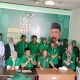 Konferensi pers puluhan Kader PKB Bontang mundur. (Dwi kurniawan nugroho /akurasi.id)