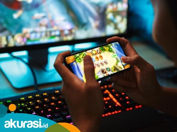 Ilustrasi anak kecanduan game online. (Istimewa)