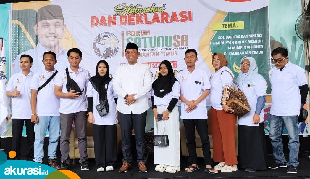 Perkuat Amunisi, Pasangan Rudy Mas'ud - Seno Aji Merapat ke Ormas