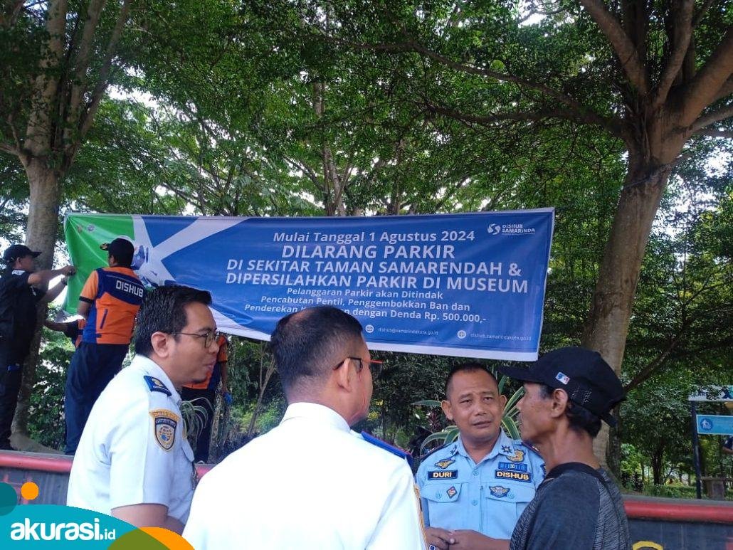 Pengunjung Taman Samarendah Diminta Parkir ke Museum Samarinda