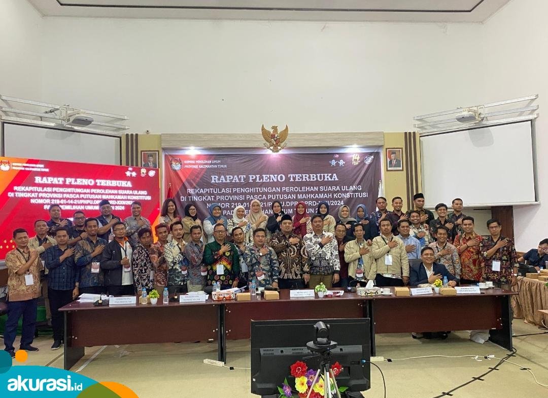 Pleno PSU di KPU Kaltim: Suara PAN Ungguli Demokrat, Saksi Demokrat Protes