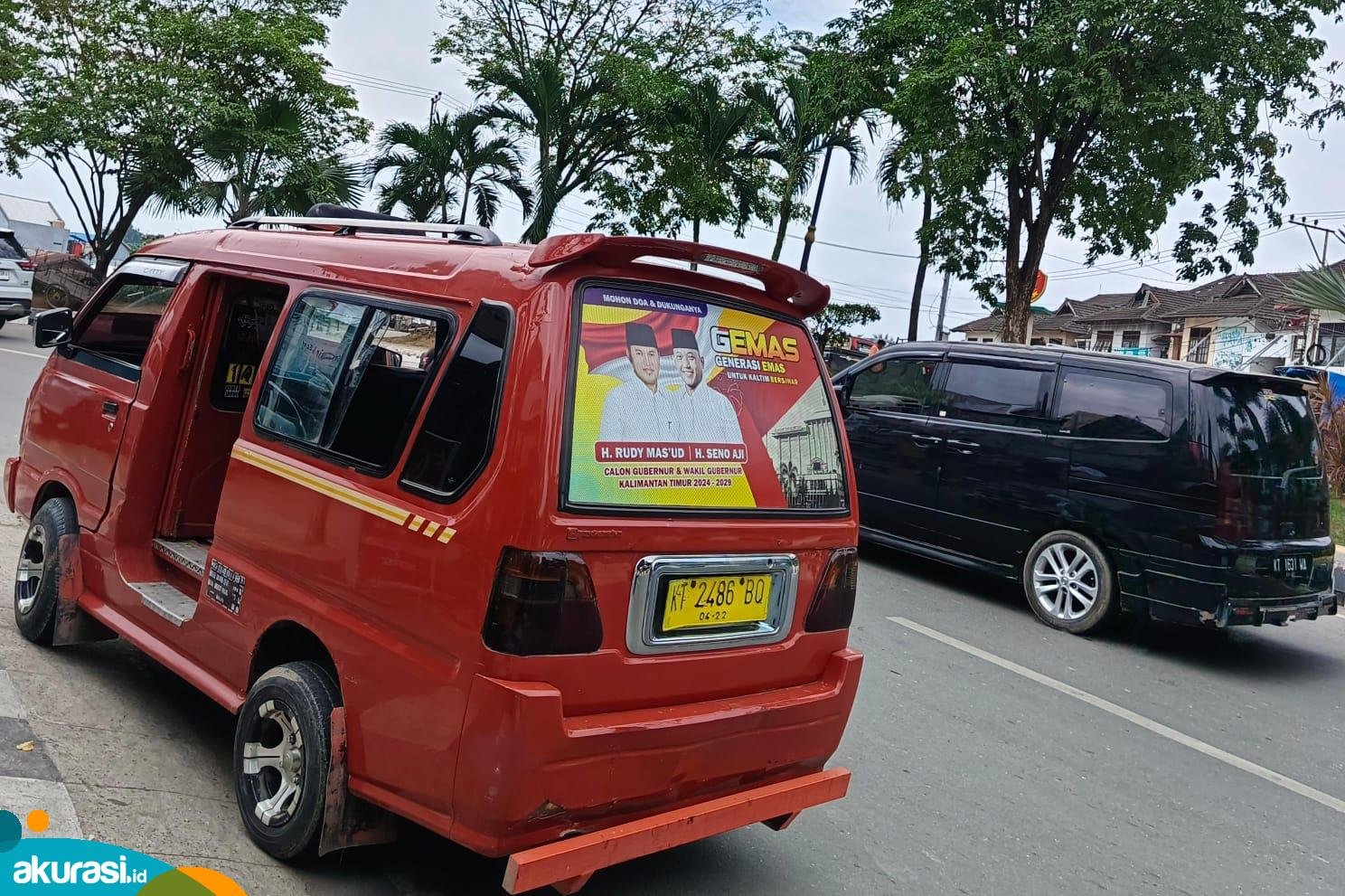 Jelang Pilkada 2024, Dishub Samarinda Bakal Keluarkan Edaran yang Mengatur Pemasangan Stiker pada Angkot