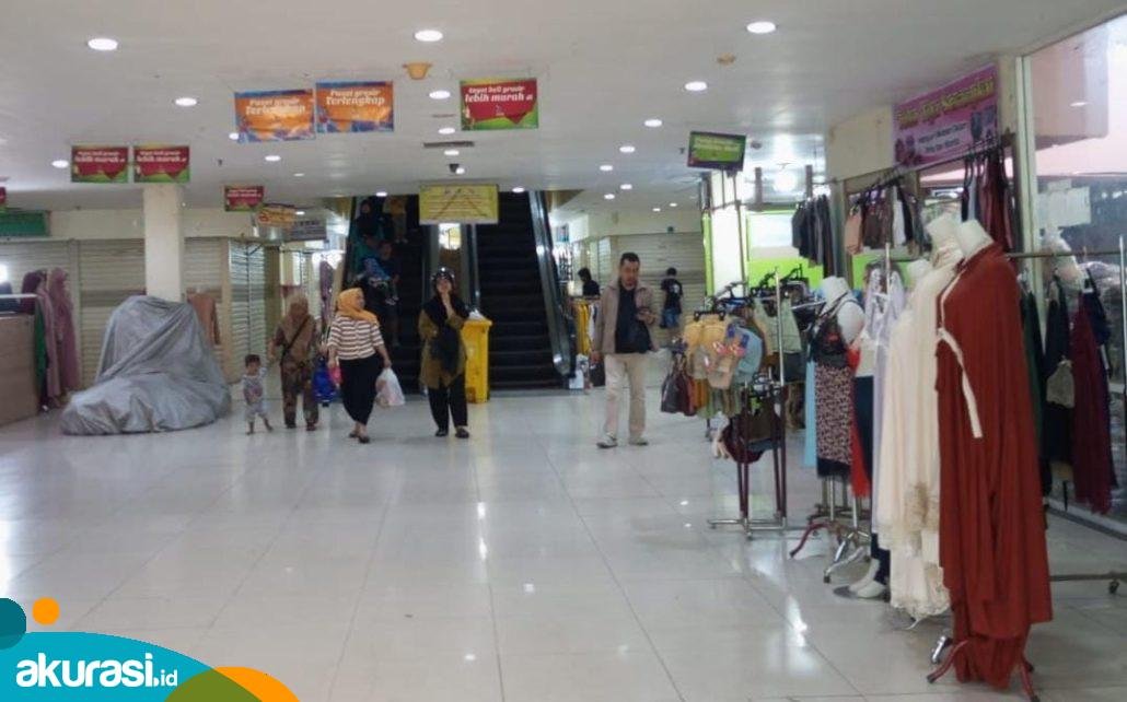 Pedagang Pindahan Pasar Pagi Keluhkan Omzet Berkurang Drastis