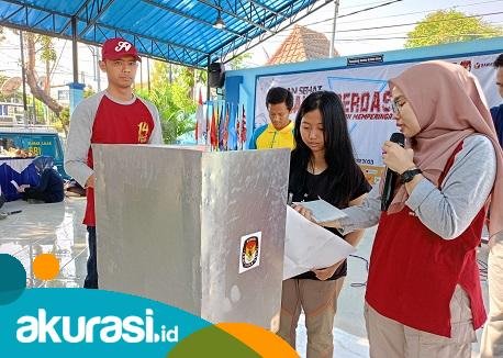 Simulasi tugas KPPS. Ilustrasi KPPS Pilkada 2024. (istimewa)