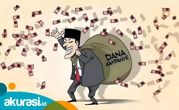 Ilustrasi Awasi Dana Kampanye. (IST/RADAR JOMBANG)