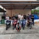 Polisi mengamankan pelaku Na (23), residivis pencurian motor. (Polsek Bontang Selatan)