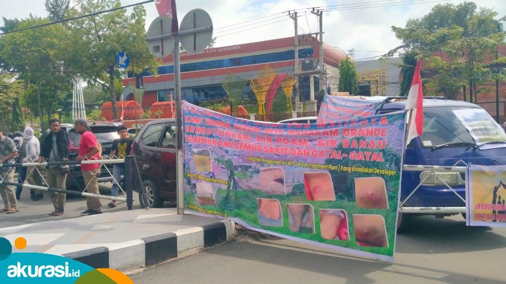 Konsumsi Air Kotor Sejak 2018, Warga Perum New Mahakam Grande Samarinda Tuntut Air Bersih