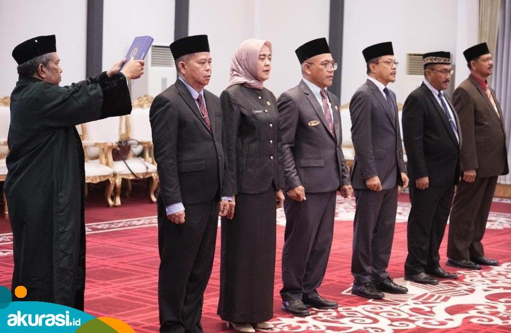 Lantik 6 Pejabat Pemkot Samarinda, Andi Harun: Langkah Strategi Penguatan OPD