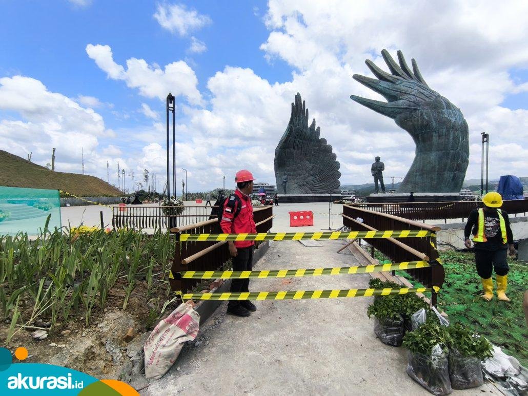 Sehari Sebelum HUT Ke-79 RI, Kawasan Inti Pusat Pemerintahan Disterilkan