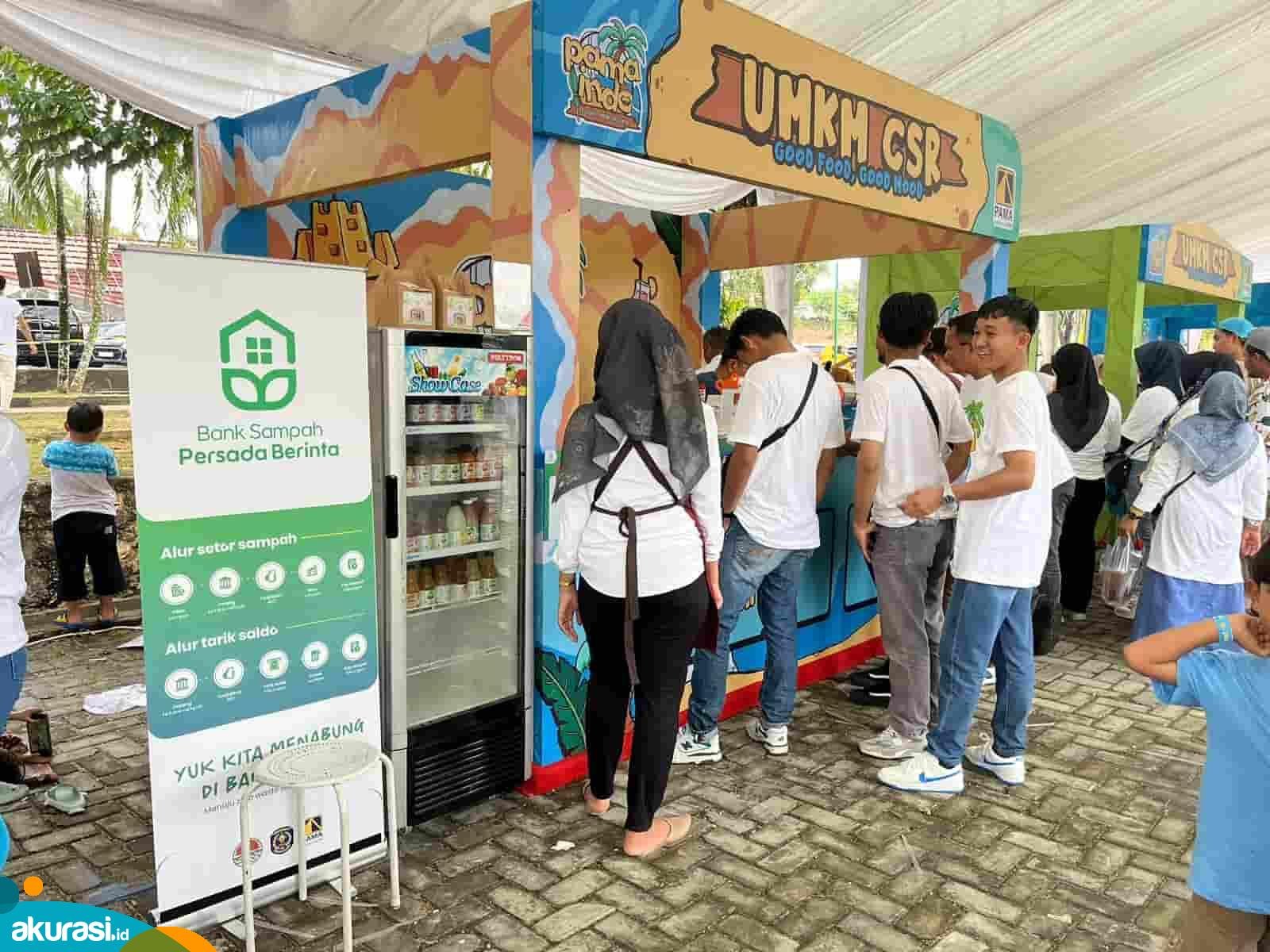 Kenalkan Aplikasi Tradisi, PAMA INDO Tunjukan Komitmen Pengelolaan Lingkungan Melalui Program Bank Sampah