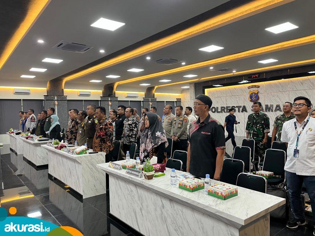 Sinergi Lintas Sektoral Jelang Pilkada, Polresta Samarinda Siapkan Pengamanan Maksimal