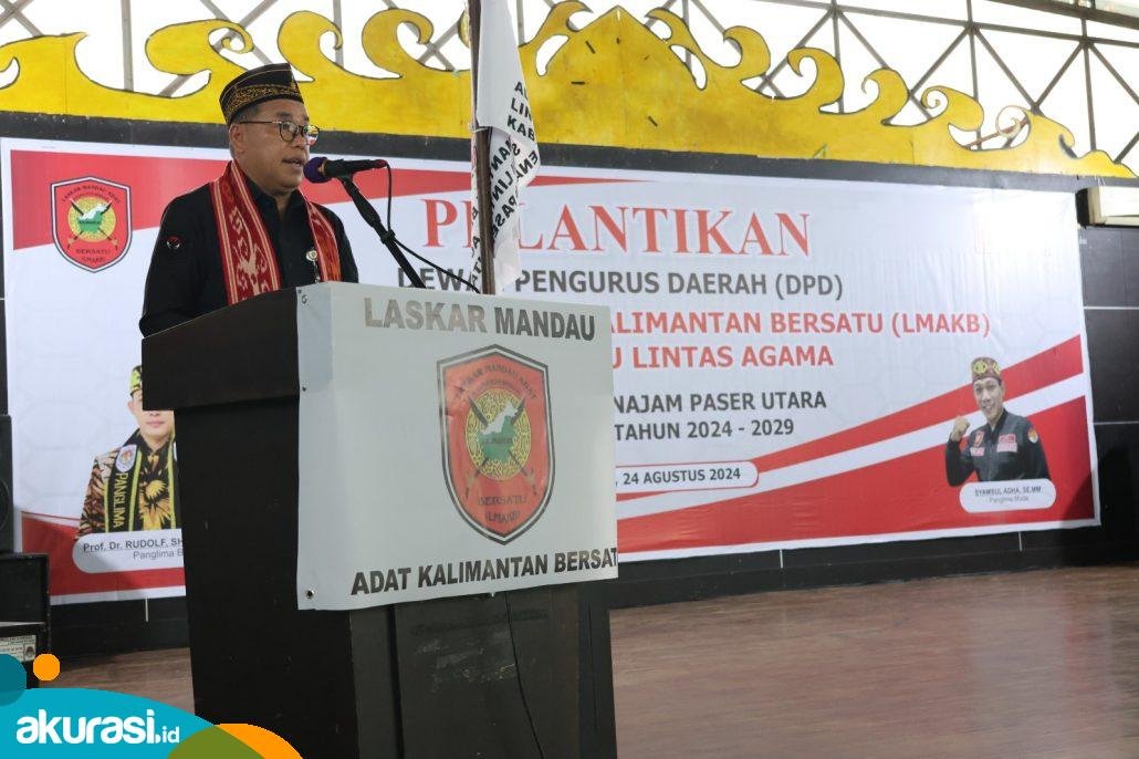 Hadiri Pelantikan DPD LMAKB PPU, Makmur Marbun: Komitmen Pengurus Baru Sangat Diperlukan