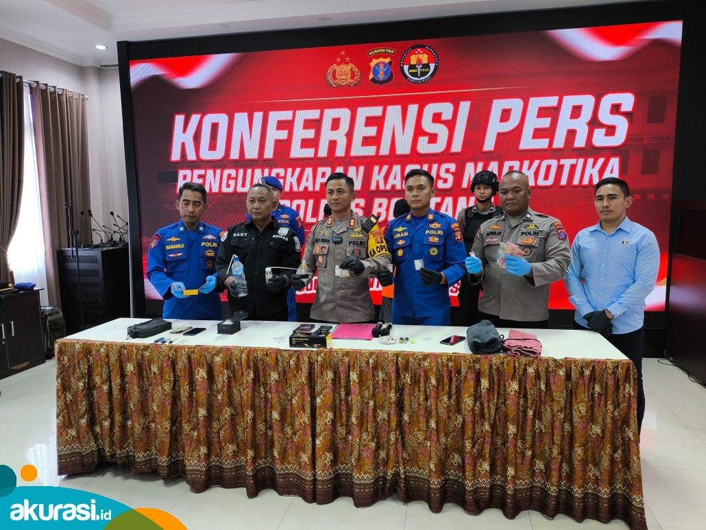 23,42 Gram Sabu Gagal Edar di Muara Badak, Pengedar dan Bandar Ditangkap