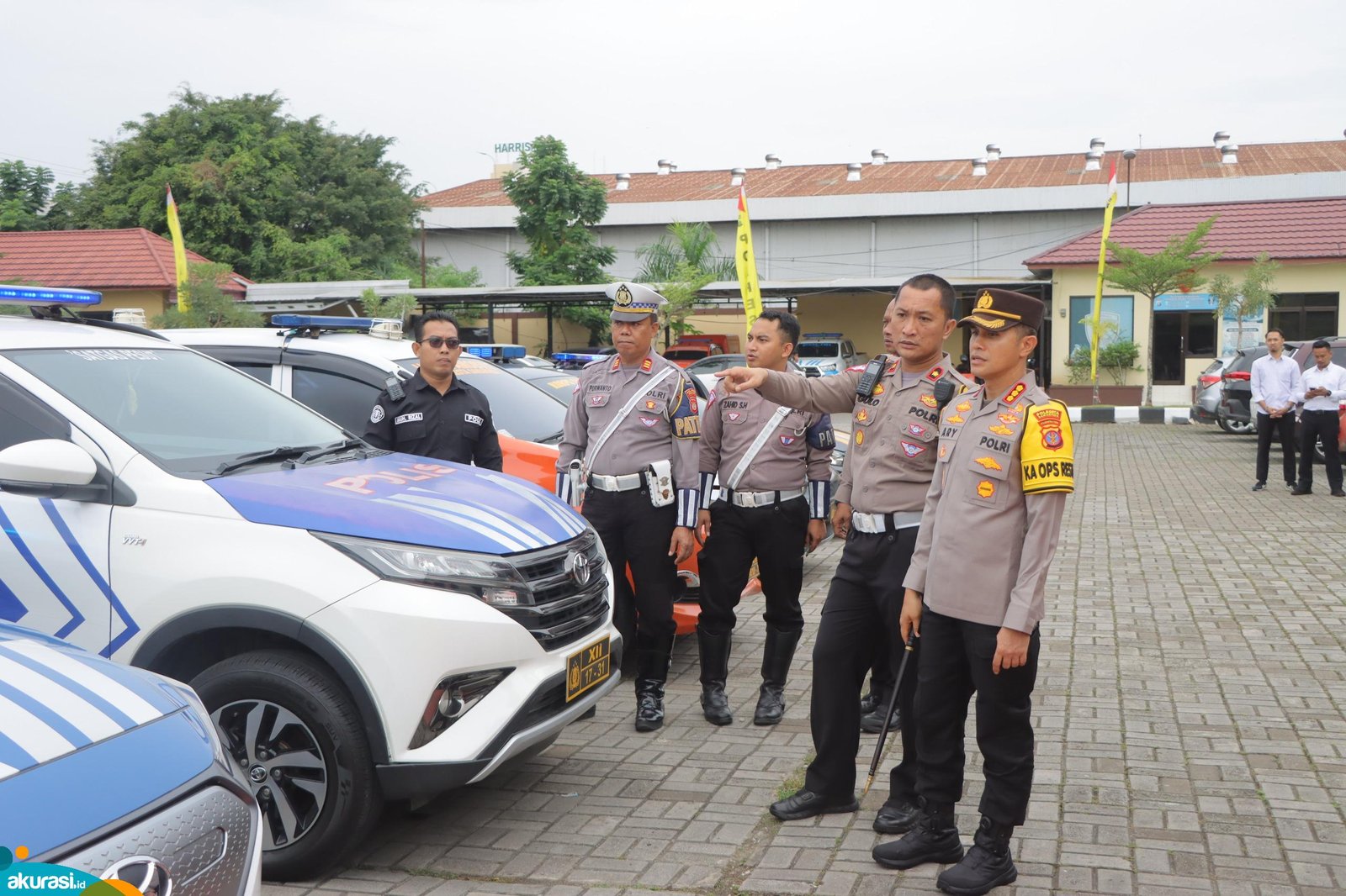 Polresta Samarinda Cek Kendaraan Tempur Jelang Pilkada: Siap Jaga Kota!