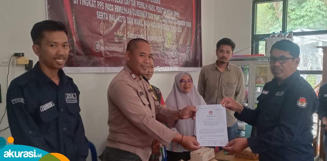 Bhabinkamtibmas Kelurahan Gunung Lingai Amankan Rapat Pleno DPHP