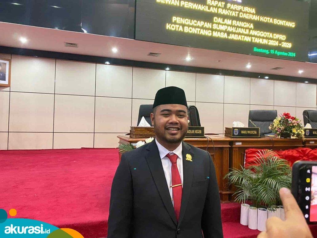 Resmi Jadi Anggota Dewan, Alfin Fokus Permasalahan Infrastruktur dan Perda Pemuda