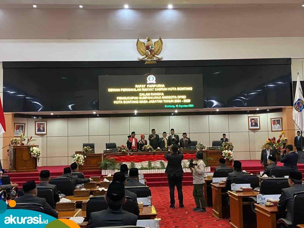 Sah! 25 Anggota DPRD Periode 2024-2029 Resmi Dilantik