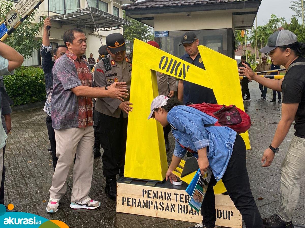 Seruduk Kantor OIKN Jelang HUT RI, JATAM Kaltim Minta Pembangunan IKN Dihentikan