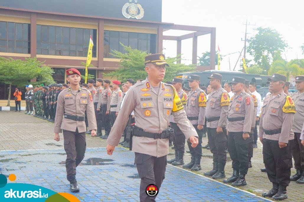 Pilkada 2024, Polres Samarinda Kerahkan 886 Personel untuk Jaga TPS