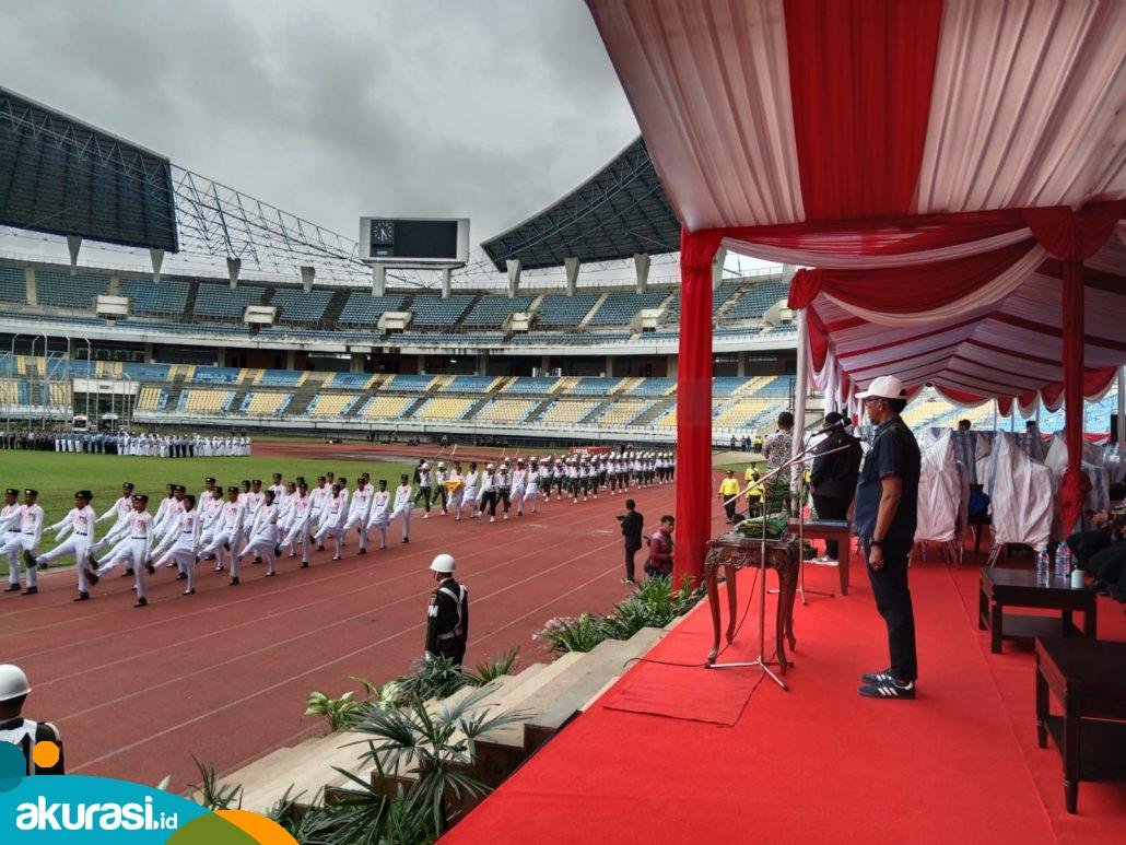 Upacara HUT ke-79 RI di Stadion Palaran, Ada Pagelaran Seni dan Barongsai untuk Masyarakat
